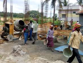 Workers in action