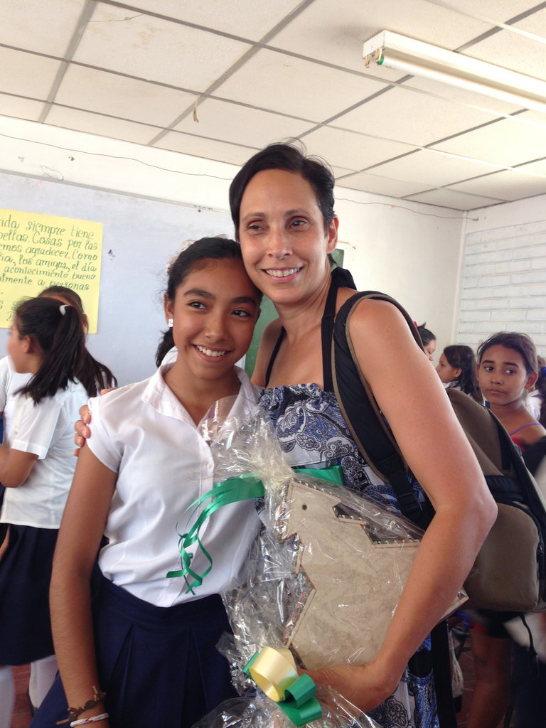 Building a library for needy students in Nicaragua
