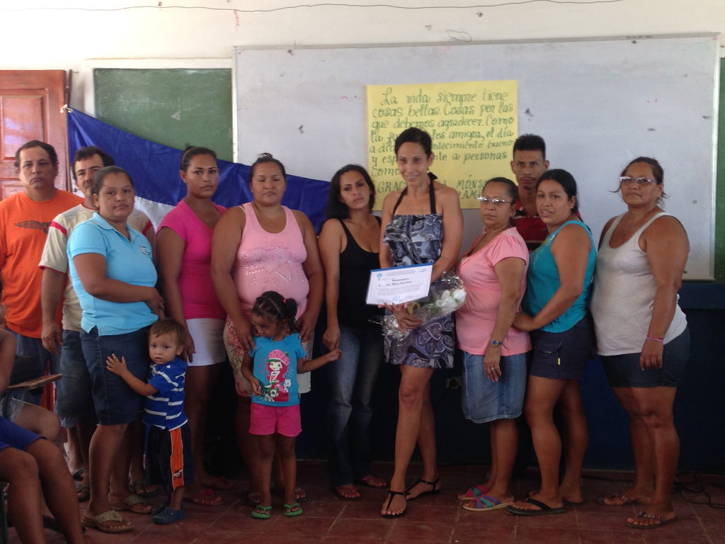 Building a library for needy students in Nicaragua