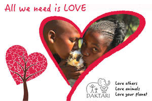 All we need is love children and animals!