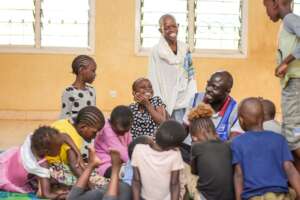 Base camp from Blue Cross Kenya