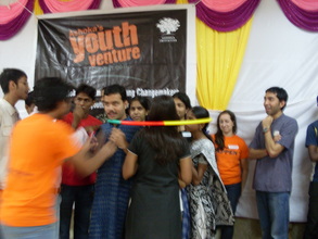 Group activity at a Youth Venture workshop