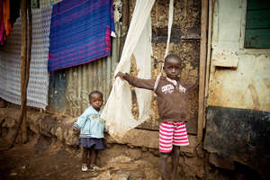 Kibera children who want to go to school