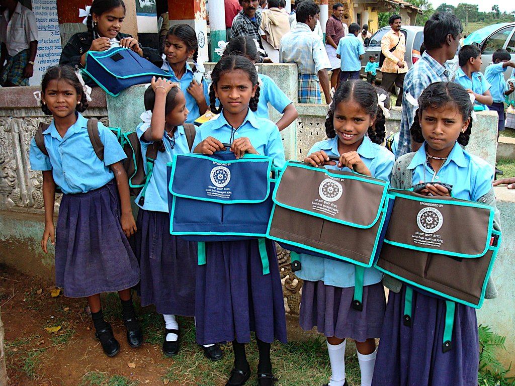 Sponsor School kits for needy Indian children-2015