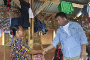 New home handed over to a family on Kinatarkan