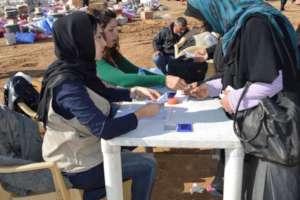 Registration of new refugees