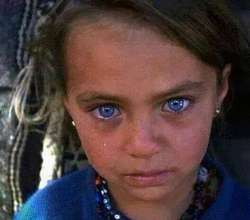 Yezidi children, refugee camp in Duhok