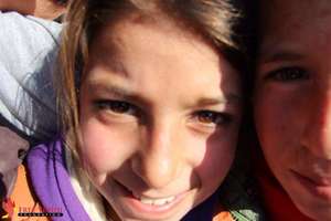 Yezidi children, refugee camp in Duhok