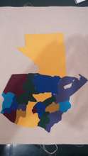 Patchwork map will be the basis for new designs