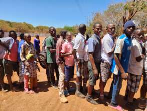 Food lines swell after floods
