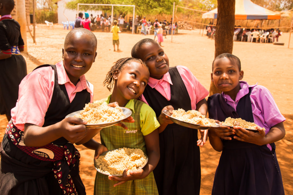 Feed 1,800 orphaned children in rural Kenya.