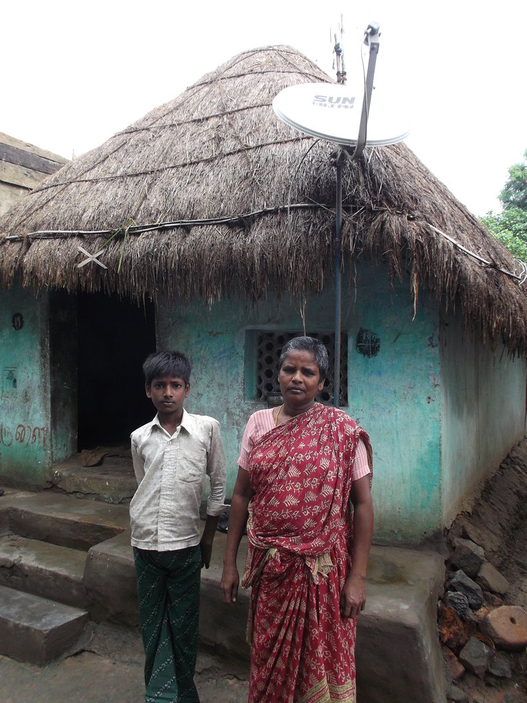 Building toilets for 300 poor families in India