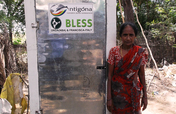 Building toilets for 300 poor families in India