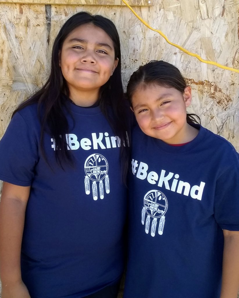 Aleena and Sierra #BeKind Campaign