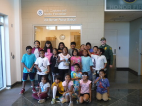 The Kids Having a Blast @ Border Patrol Station