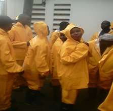 Tok for Pikin Welbodi volunteers in their new gear