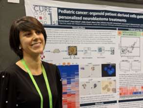 Presenting the NB poster at AACR18 annual meeting