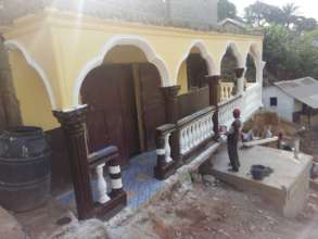 Veranda on the first level