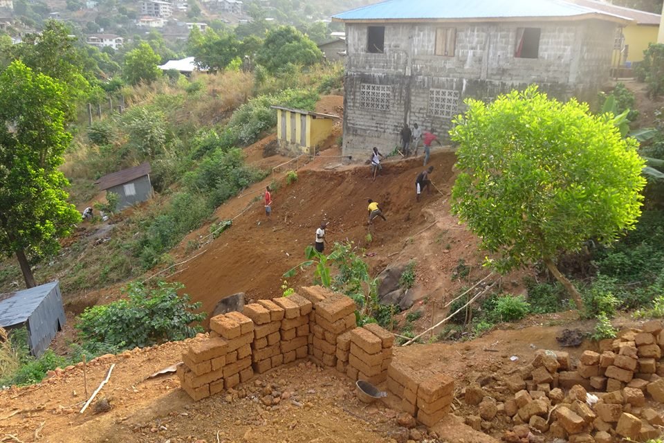 Build 3rd floor on Ebola orphanage in Sierra Leone