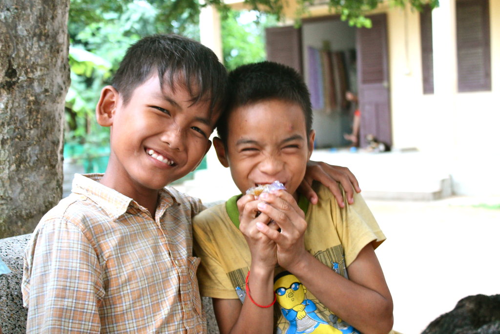 Provide Meals for 35 Children in Rural Cambodia