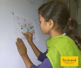 Building basic skills of numbers and colors