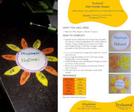Hands-on learning of manmade and natural resources