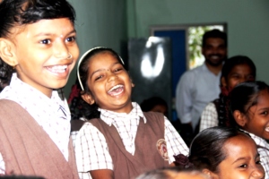 A hearty laugh at our session!