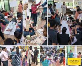 Toybank team during Child Rights Workshop