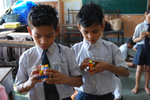 Intrigued with the Rubik's Cube!