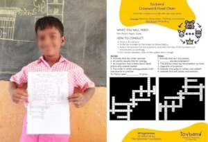Learning the food chain through crossword puzzles