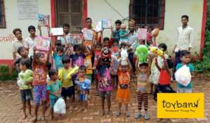 Tribal children access quality games to play with