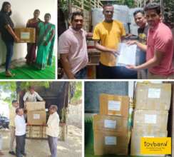 Toybank team met with partner for gamereplacement
