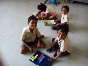 Photo break for these boys at our rural centre