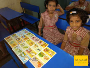 Solving picture puzzles together!