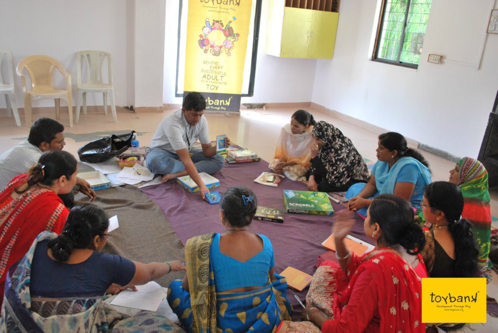 Our Field Leader Training our Teachers to Play!