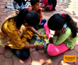 Building concentration through game Memory games