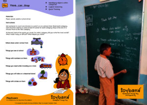Teachers integrate Play2Learn sheets in classrooms