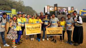 Toybank at the Standard Chartered Mumbai Marathon