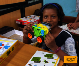 'I can build a gear box on my own!'shared a child