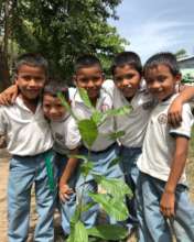 2018 FTPF school orchard planting in El Salvador