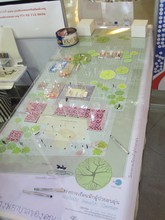 Interactive architectural model for health center