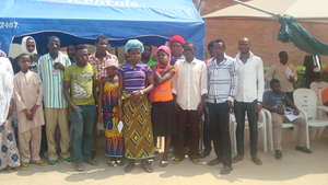 Patients waiting to be documented for surgery