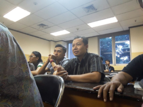 At my class room 2