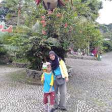 My son and my wife