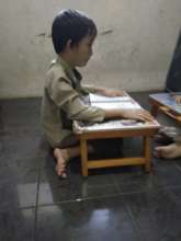 My youngest son easily gets distracted and bored