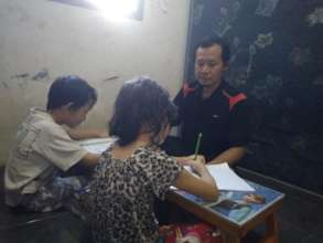 Study together with my younger children