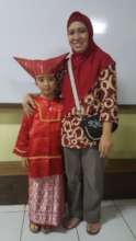 My wife and my daughter, Nia