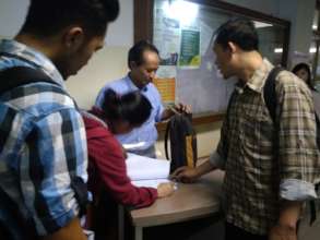 Preparation for group's presentation