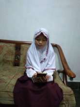 My second child on her online examination