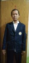 Wearing my campus blazer